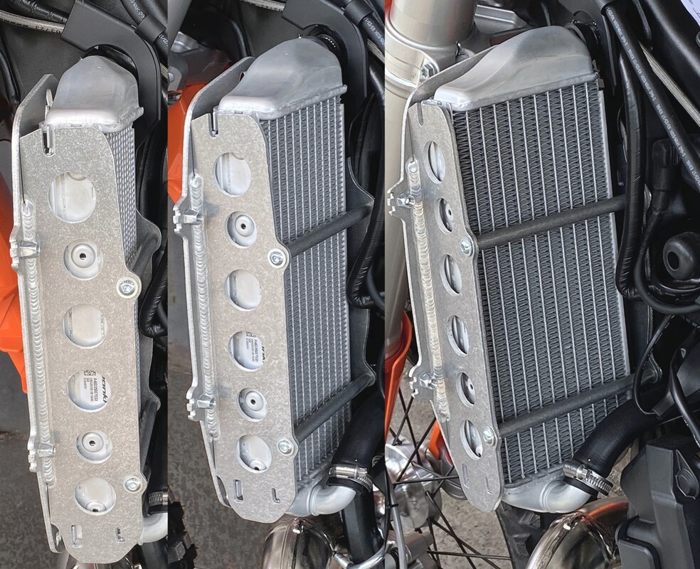 Ktm Radiator Mounting RG17 Fan Set- Radiator guards KTM / HUSQVARNA Gas Gas TBI 2024-2023 ...