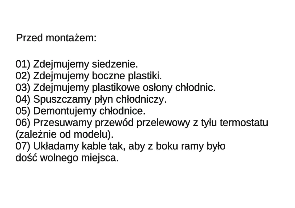 Jak zamontować osłony chłodnic RG02 i RG02 F w KTM i Husqvarna 2017–2019 (3/9)