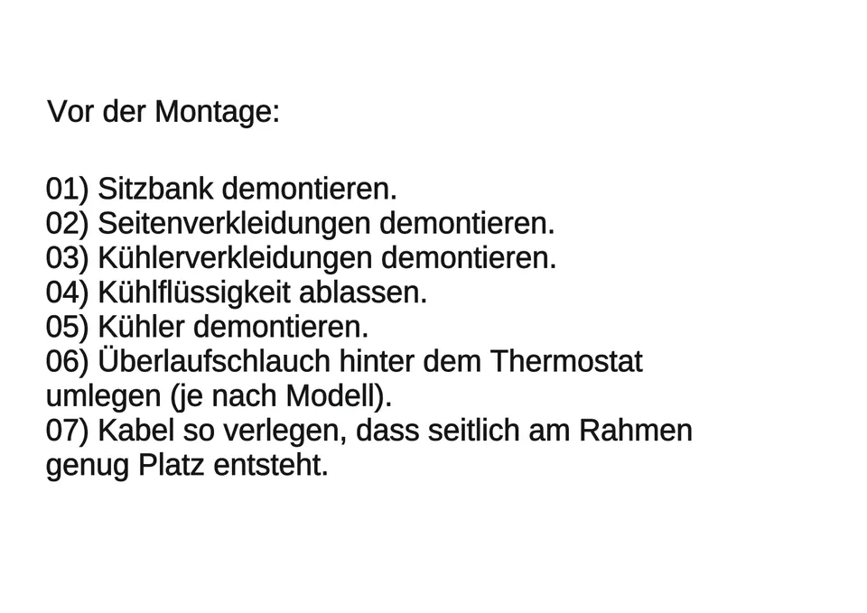 Kühlerschutz RG02 und RG02 F an KTM und Husqvarna 2017–2019 montieren (3/9)