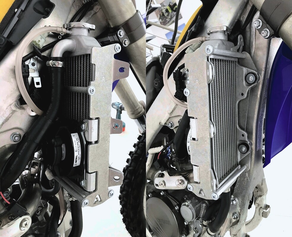 Radiator guards 250 4T YZ FX WR Yamaha 2018-2015 — Product shot