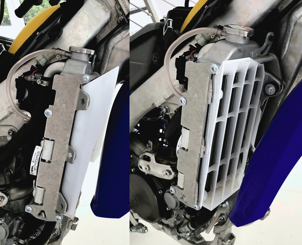 Radiator guards 250 4T YZ FX WR Yamaha 2018-2015 — Product shot