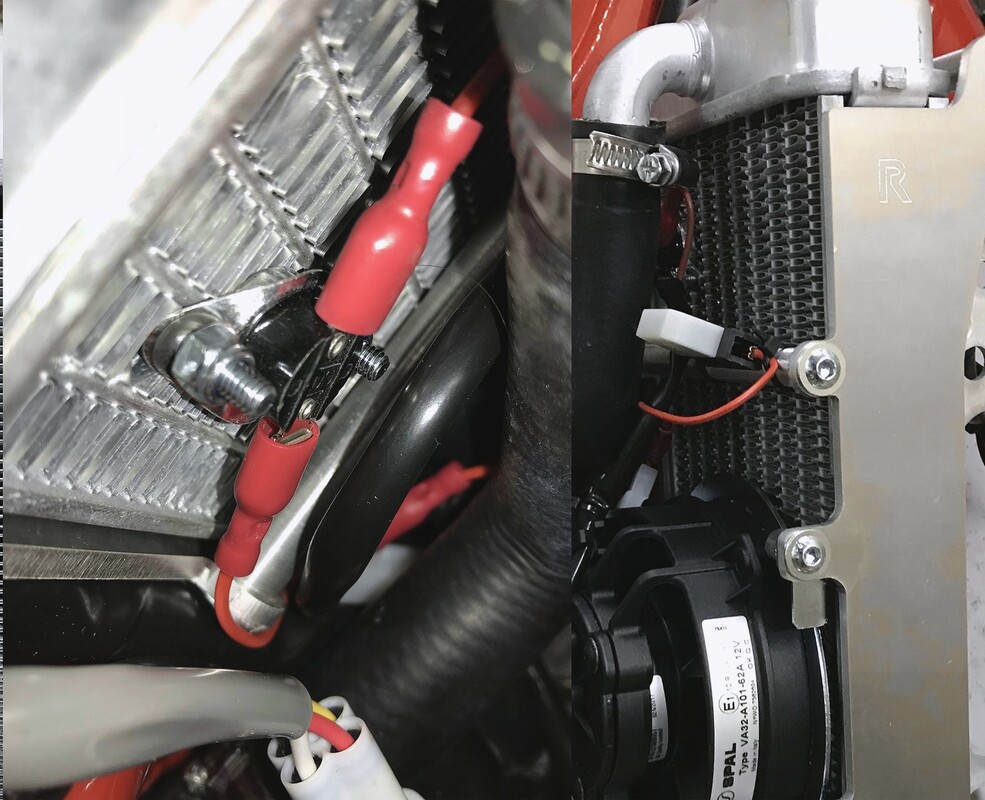 Radiator guards + fan Beta RR 2T 250 300 2019-2013 — Product shot