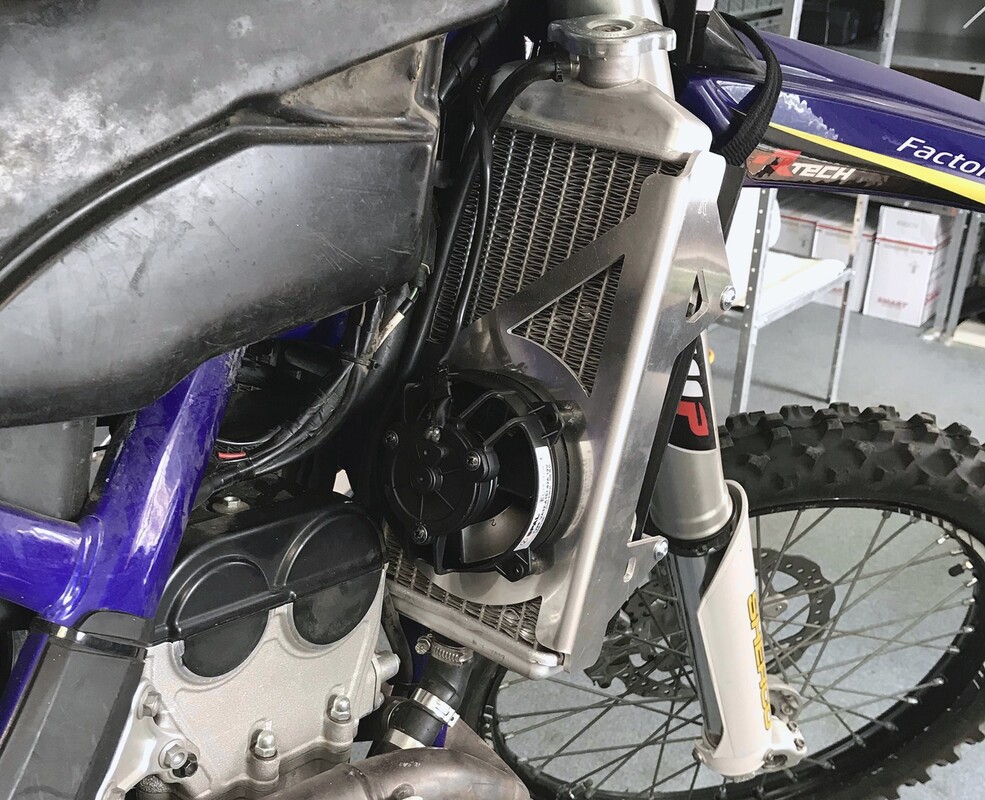 Osłony chłodnic + wentylator 2T 4T Sherco 2024-2014 — Packshot
