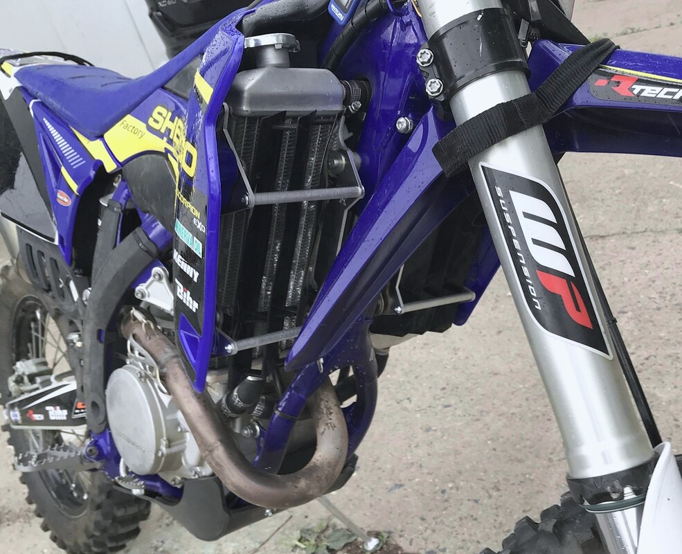 Osłony chłodnic + wentylator 2T 4T Sherco 2024-2014 — Packshot
