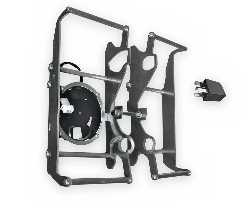 Radiator guards + fan Gasgas 2023-2021 RG10