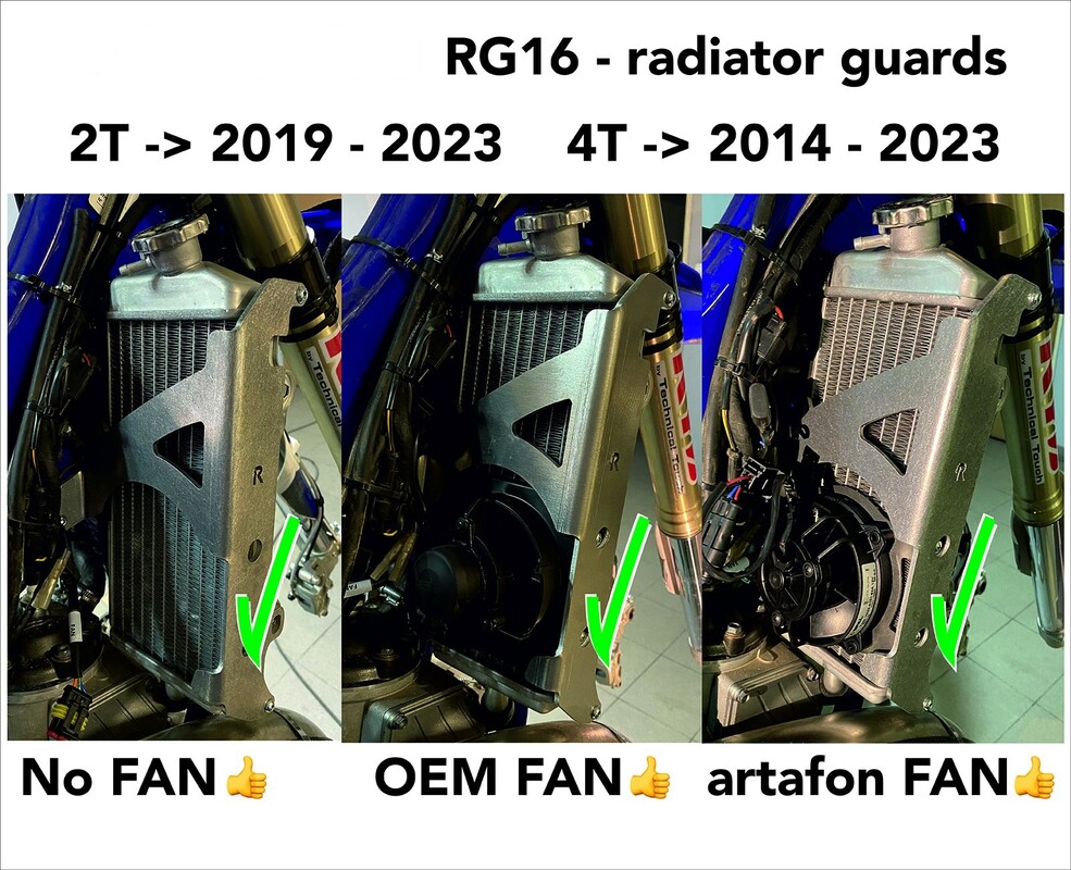 Radiator guards 2T / 4T Sherco 2024-2019, 2024-2014 — Product shot
