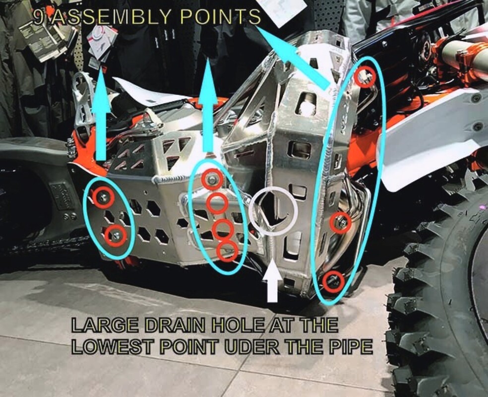 Osłona dyfuzora Gasgas 2T 250/300 PG05 X 2023-2021 — Packshot
