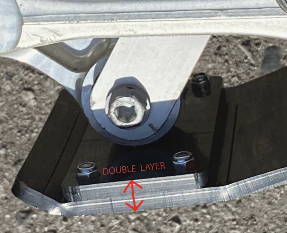 Schutzplatte linkage schutz Husqvarna TE 2T 250/300 2023-2017 — Produktfoto