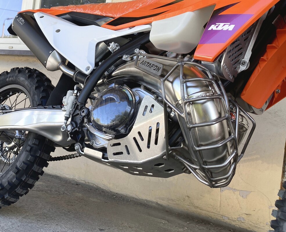 Diffuser guard KTM Husqvarna GasGas TBI EXC TE EC 2T 250/300 2026-2024 PG10 X — Product shot