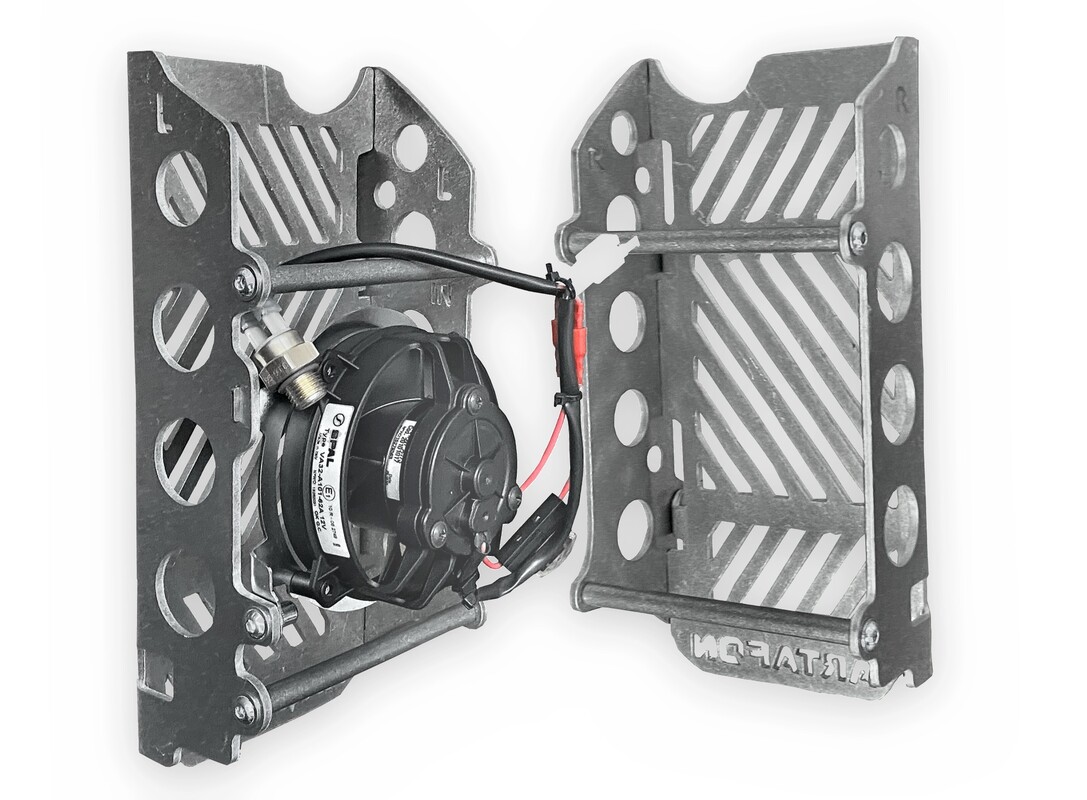 Osłony chłodnic + wentylator Beta RR 2T 2026-2024 RG19 — Packshot