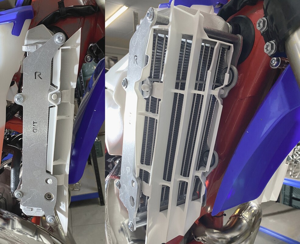 Radiator guards 2T 4T Beta RR 2026-2024 RG20 — Product shot