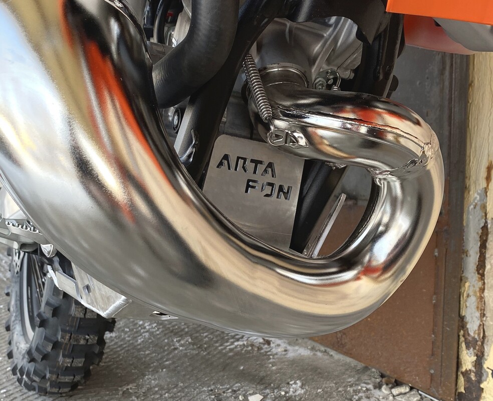 Schutzplatte EXC TE 150 KTM Husqvarna TBI 2T 2026-2024 — Produktfoto