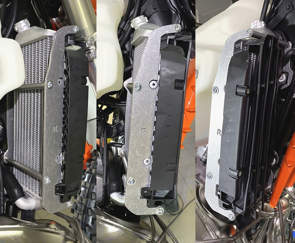 Kühlerschutz für Modelle ohne Lüfter! KTM Husqvarna Gas Gas TBI 2026-2024 — Produktfoto