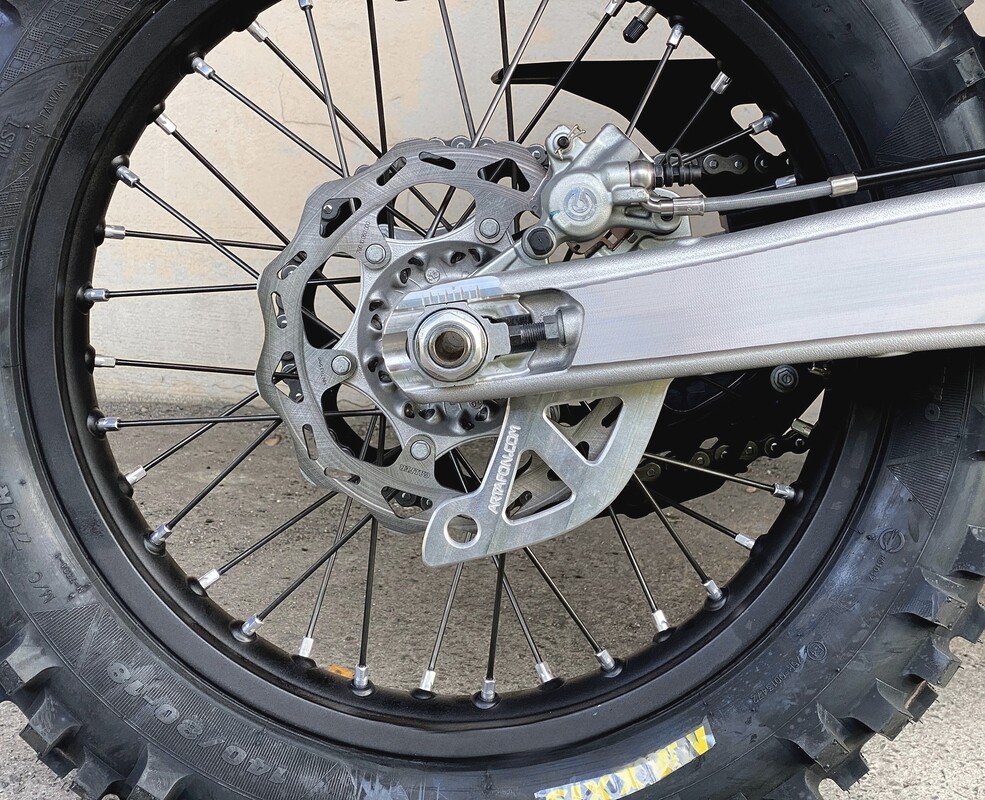 Bremsscheibenschutz hinten Sherco 2025-2020 — Produktfoto