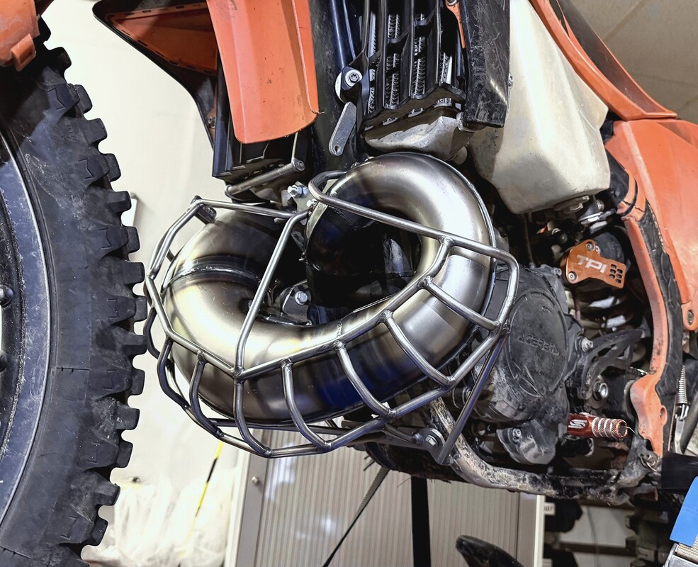 OXA Diffusorschutz KTM Husqvarna 250/300 EXC TE 2T TPI 2020-2023 — Produktfoto