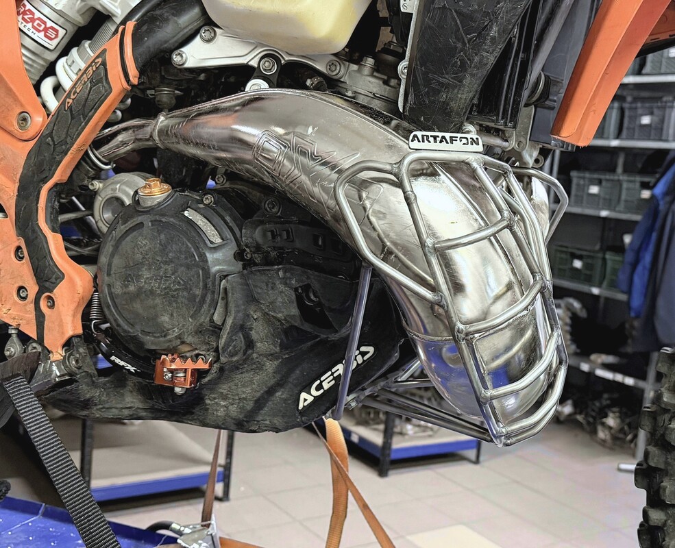 OXA Diffusorschutz KTM Husqvarna 250/300 EXC TE 2T TPI 2020-2023 — Produktfoto
