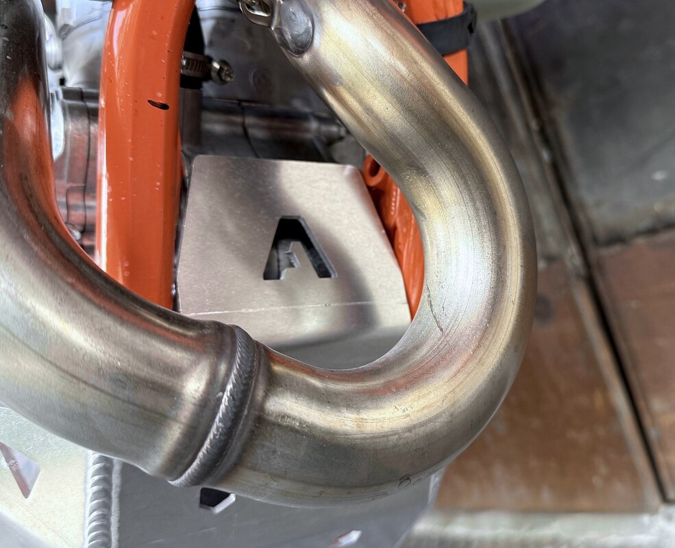 Schutzplatte EXC FE KTM Husqvarna Gasgas 4T 450/500 TBI 2026-2024 — Produktfoto
