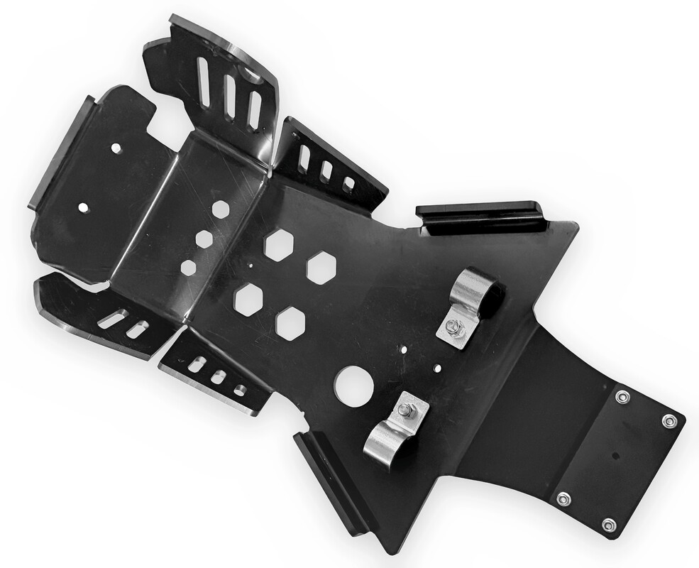 Skid plate engine LINKAGE guard Rieju MR PRO 300i 2026 MY HDPE 8mm 2026-2025