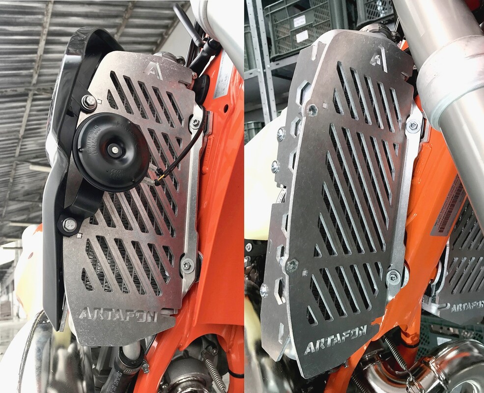 Osłony chłodnic KTM/Husqvarna 2T 4T 2019-2017 — Packshot